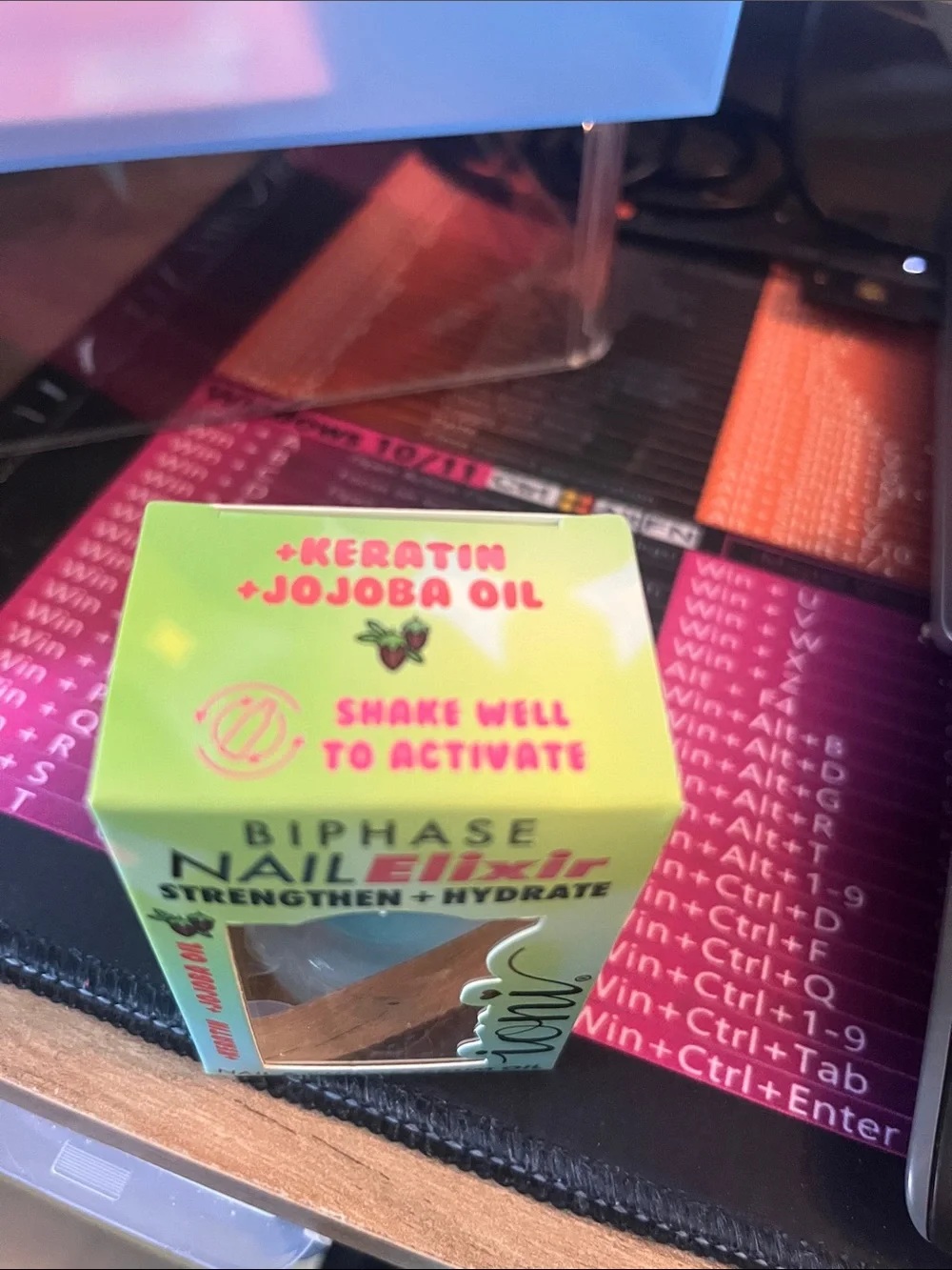 Tonic Biphase Nail Elixir Strengthen + Hydrate — Yellow